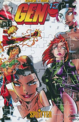 Gen 13 - No. 21 - Sliver (1997-1999) Bookstore Issue Condition 1