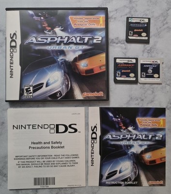 Asphalt Urban GT 1, 2, & 3D Bundle (Nintendo DS, 3DS) Lot of 3 - Tested