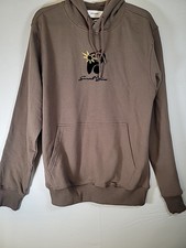 Public Supply NYC Hoodie Harvest Brown Size M Relaxed Fit Graphic Pullover