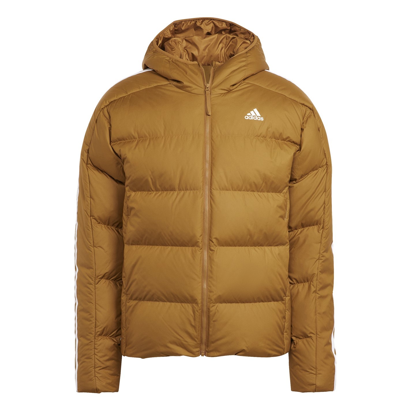 adidas Mens Essentials 3s Mid D J Down Jacket Outerwear