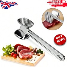Stainless Steel Meat Mallet Tenderizer Steak, Beef, Chicken Hammer Kitchen Tool
