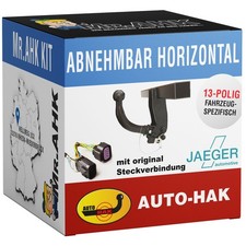 Für Mazda 6 Kombi 08-13 AutoHak Anhängerkupplung abnehmbar GH 13pol E-Satz AHK