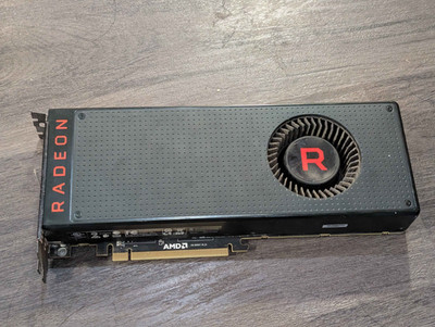 XFX RX Vega 56 RX-VEGMLBFX6 AMD Radeon Graphics Video Card - Black/Red HDMI 8GB