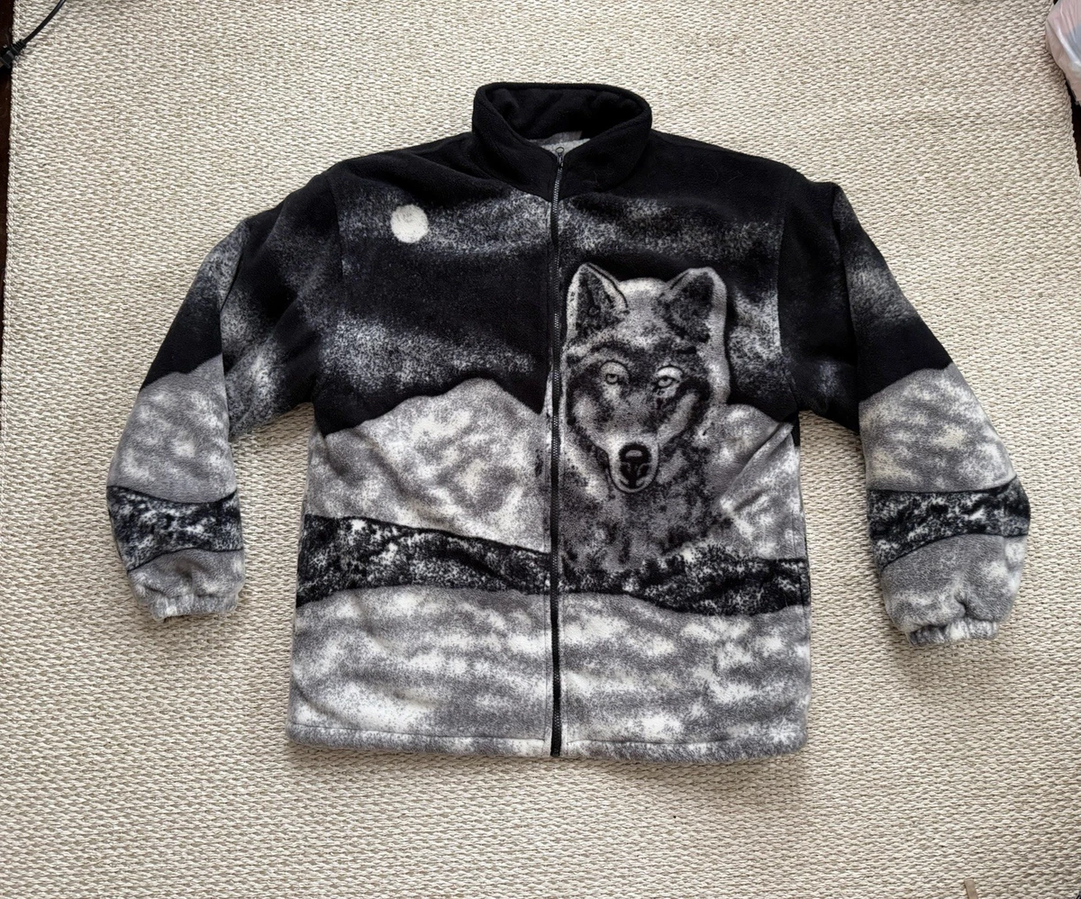 Wolf Coat In Men