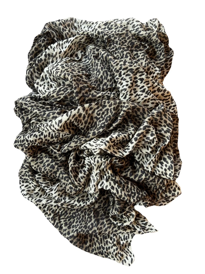 Шарф женский Saint Laurent Paris Babycat кашемир шелк 52 дюйма x 68 дюймов - Изображение 3 из 4