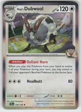 PO-02 Holo Hop's Dubwool 136/159 Rare SV09: Journey Together