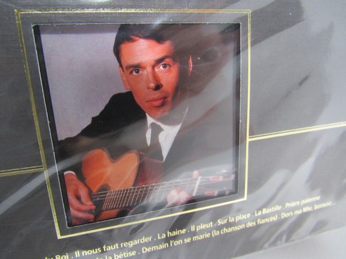 NEW SEALED 2 CD Set Jacques Brel Le Grand Jacques Black Line Label Guitar French - Picture 2 of 12