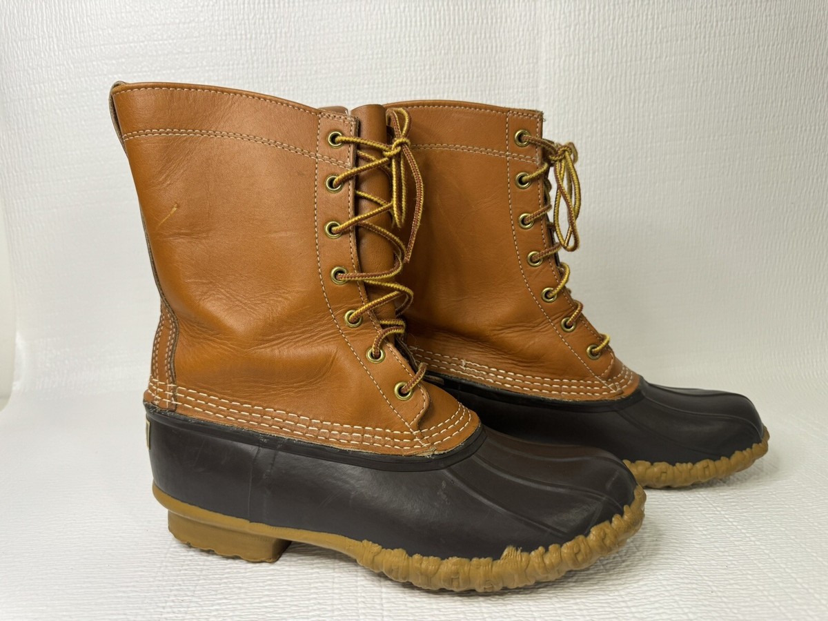 Vintage LL BEAN Maine Hunting Shoe Duck Boots Made in MAINE USA  