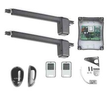 Allmatic HYPER 400 Twin Electric Gate Kit - 2 Remotes - 3 Year Warranty