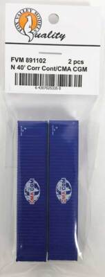 Spur N Container 40 Fuß CMA CGM 2 Stück -- 891102  NEU