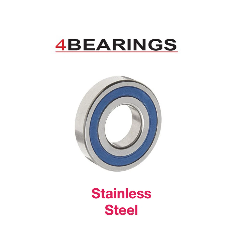 NEUTRAL STAINLESS STEEL BEARINGS 6000 - 6006 2RS