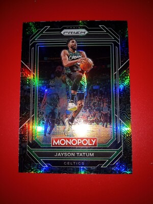 2023  Jason Tatum Prizm Monopoly Card#4