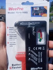 2 Universal Battery Tester AA, AAA, C, D, 9V for Energizer Duracell" 100 sold