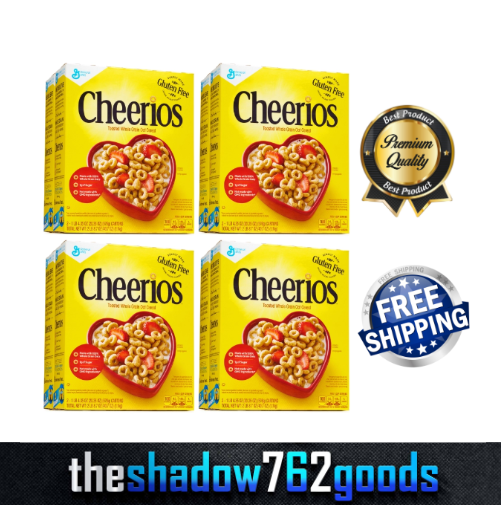 General MIlls Cheerios Oats Gluten Free Toasted Whole Grain Cereal 20.