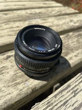 Minolta MD Lens 50mm 1:1.7