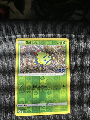 Spinarak 006/078 Pokemon GO Reverse Holo LP