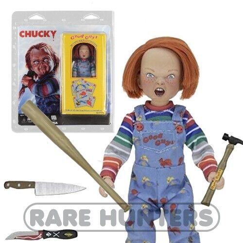 Figurine articulée rétro NECA Child's Play Chucky 5,5 pouces neuve dans sa boîte - Photo 1 sur 2