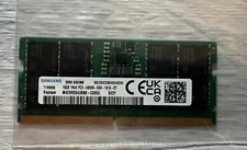Samsung 16GB 1Rx8 PC5-4800B DDR5 4800MHz SODIMM Laptop Memory (M425R2GA3BB0-CQK)