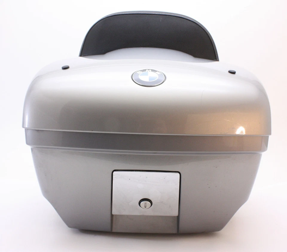 Trunk / Top Box with Key and Liner - Silver 2002 - 2004 BMW R1200CL  - Image 4 of 4