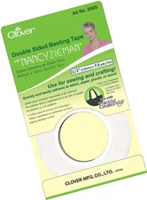 Clover Double Sided Basting Tape With Nancy Zieman, 1/2-inch By 7.5 Yd.