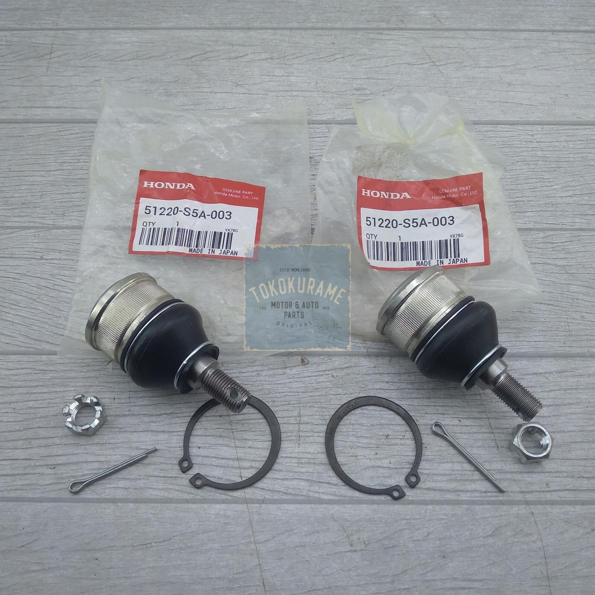 New steering Kit Front Lower Ball Joints for 02-05 HONDA CIVIC