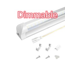 Tubo de Luz LED Regulable 4FT 18W Triac Atenuación Integrada LED Blubs Lámpara 30PACK