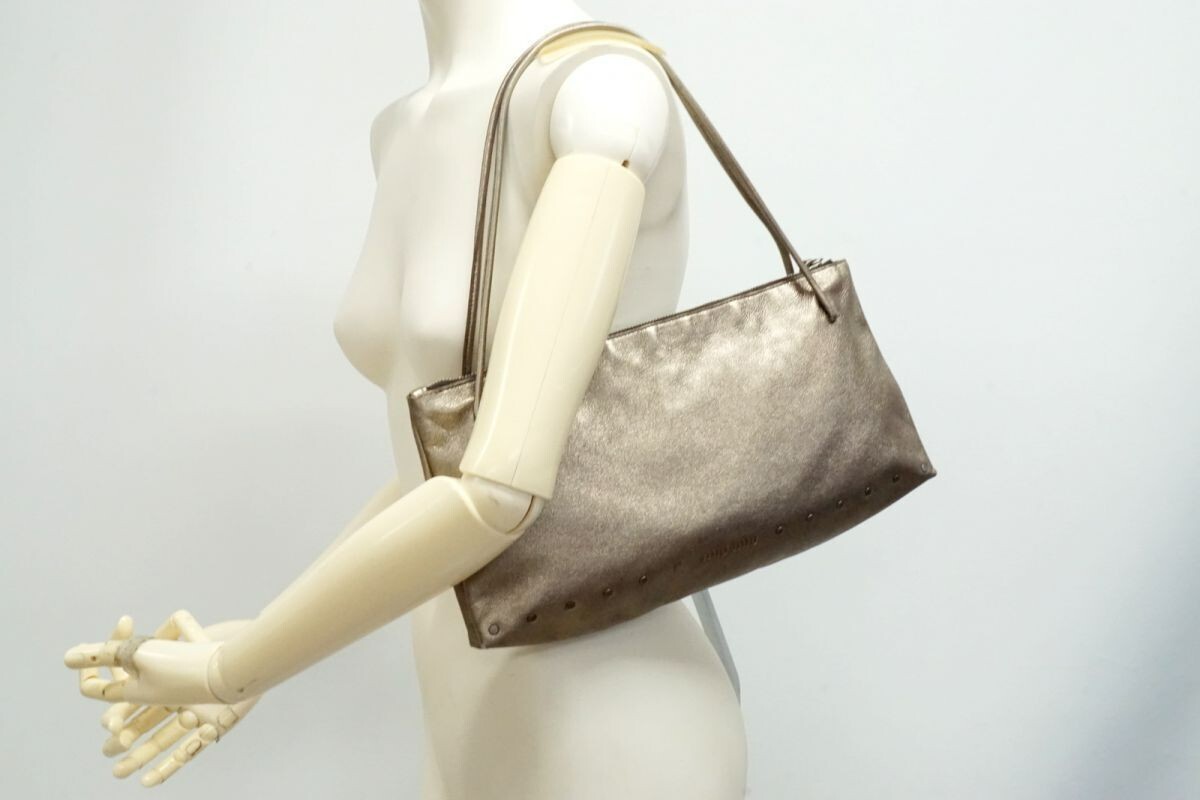 MIU MIU 90s Archive studs shoulder bag