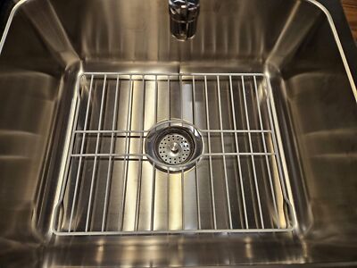 s-l1200.jpg Sink Protectors and Sink Bottom Grid for Kitchen,Sink Grate with Center Drain Ho main image 2