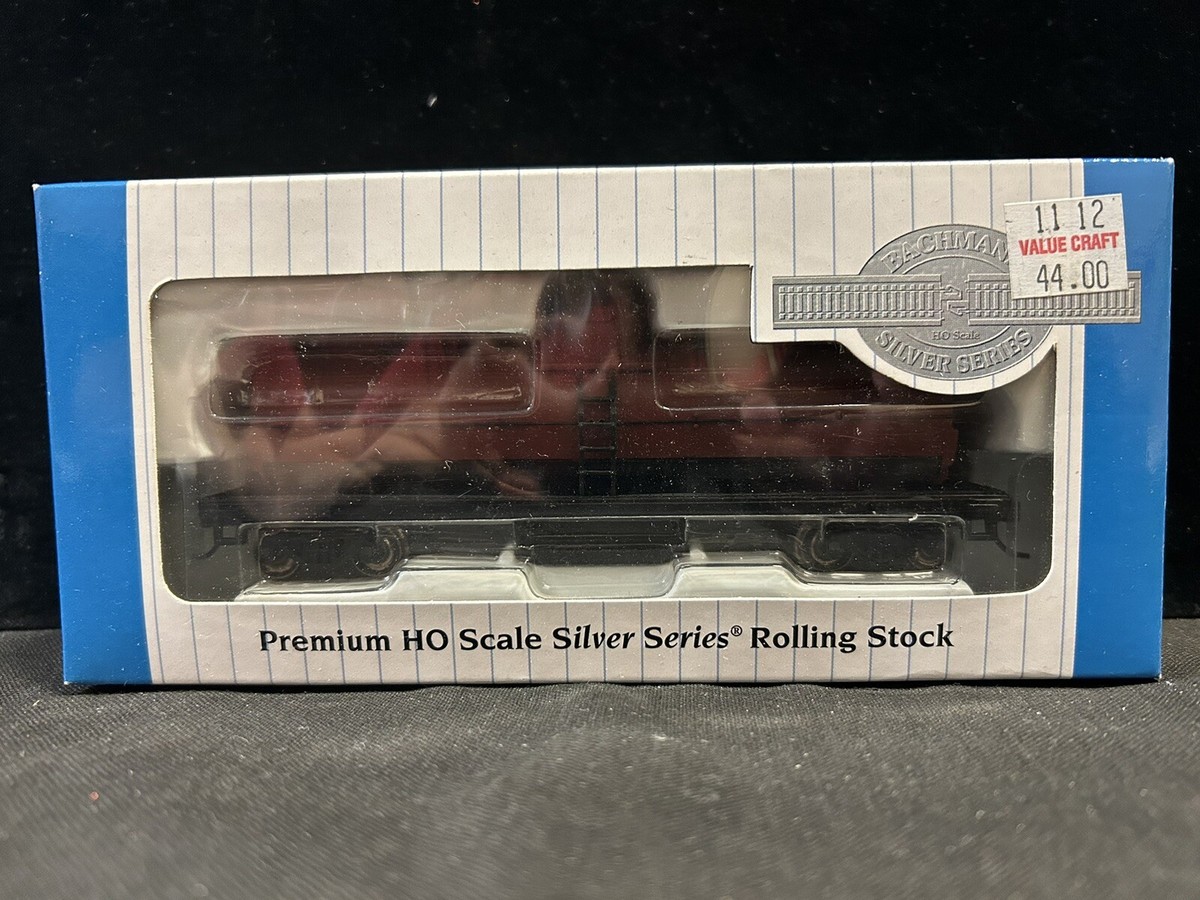 Bachmann 16303 HO Unlettered Oxide Red Track-Cleaning Single-Dome