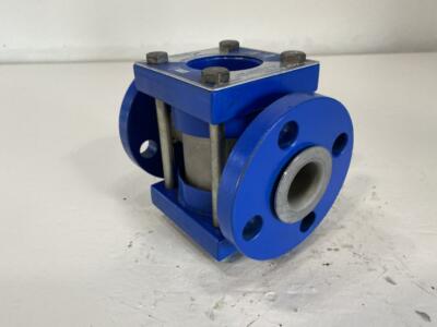 Chem Flowtronics 1'' Flanged 150# Sight Flow Indicator w/ Drip Tube SF100-SS-25
