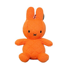 BON TON TOYS Miffy Quilting Plush doll Keychain 11 cm PUMPKIN Japan NEW