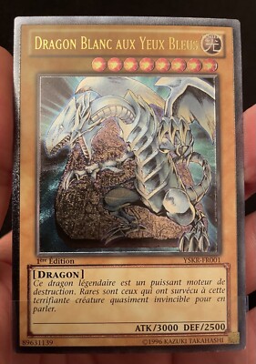 Yu-Gi-Oh! Blauäugiger weißer Drache Yskr-Fr001-1st -Ultimate Rare