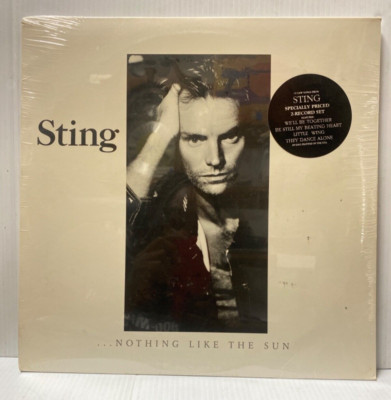 STING ''Nothing Like The Sun'' 2LP/A&M Records SP-6402 Hype Sticker 1987 ***SEALED