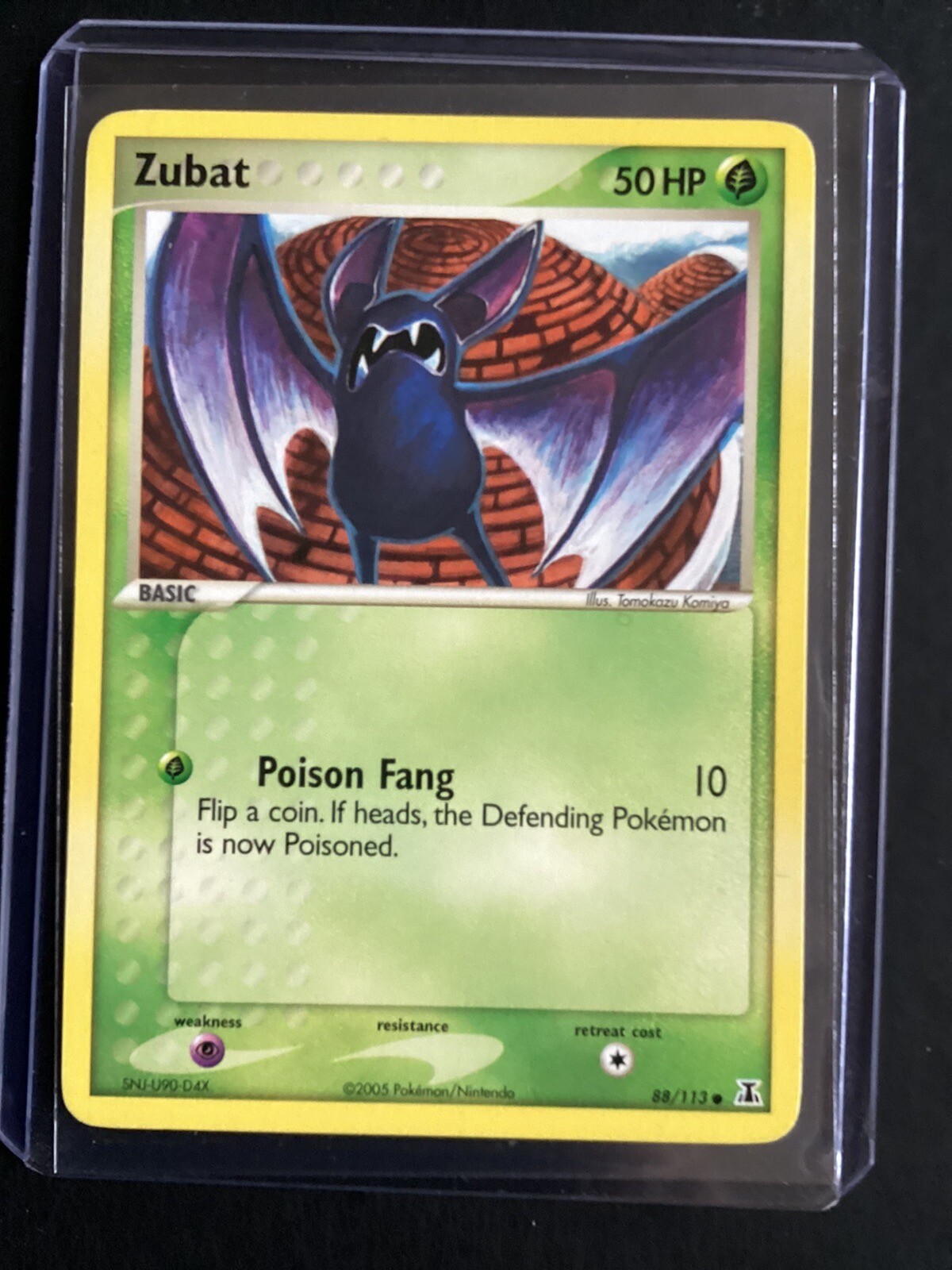 Zubat 88/113 EX Delta Species Excellent Condition