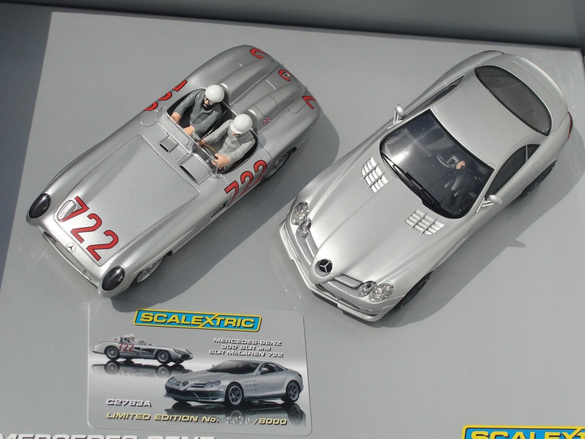 Scalextric C2783A MERCEDES BENZ Celebrating The 1955 Mille Miglia