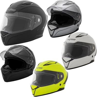 Casco Integrale Moto Scooter Visierino Anti Graffio Touring