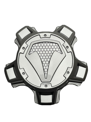 Toyota T-Force Silver 5 Lug Snap In Wheel Center Cap 89-9601SB