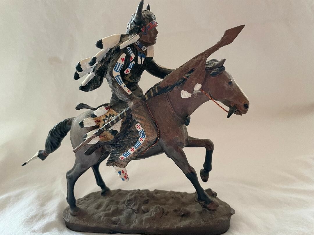 Hamilton Collection Noble Warriors Bronze Sculptures eBay