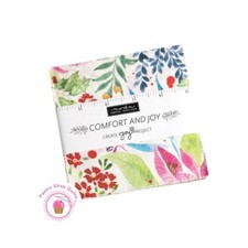 Moda COMFORT  JOY Create Joy Project CHARM PACK 42- 5" Quilt Fabric Squares