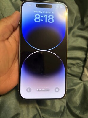 Apple iPhone 14 Pro Max - 128GB - Silver (AT&T)