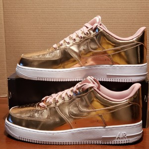 Nike Air Force 1 SP Hombre Talla 14/mujer Talla 15.5 metálico Oro Rosa  CQ6566 900 | eBay