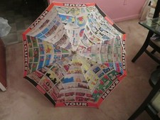 Newspaper Florida TODAY Umbrella Cartoon Comic Strip Print Wood Handle