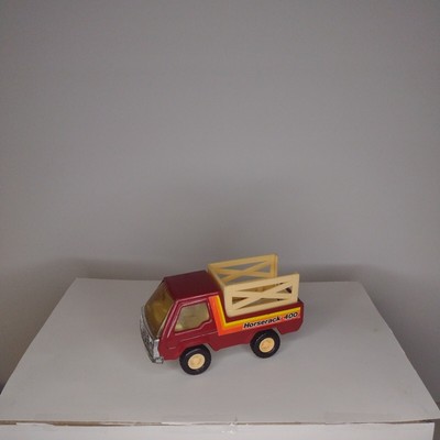 Vintage 1982 Buddy L Horserack 400 Truck Made in Japan Diecast Metal/Plastic
