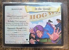 In the Stands 38/80 Harry Potter Trading Card Game Quidditch Cup NM/Mint