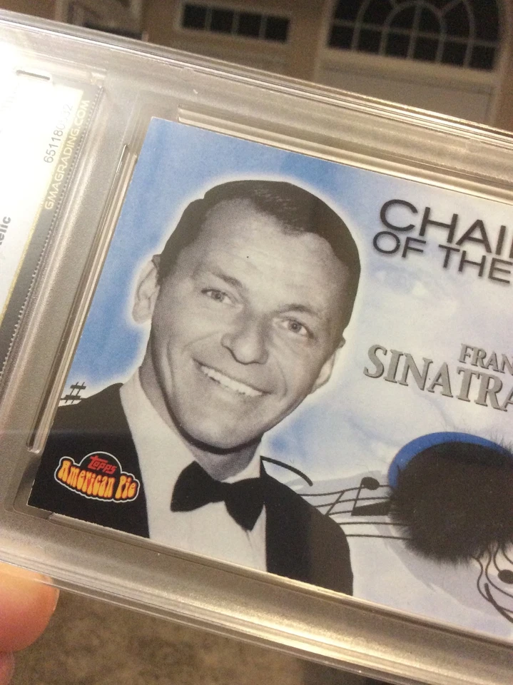 2001 Topps - FRANK SINATRA - Authentic Jacket Relic - GMA Auth - Image 4 of 4