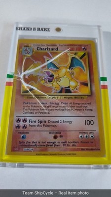 DEFECTIVE Rare Ungraded Pokmon Charizard 4102 Base Set 2  Excellent LP H G3D