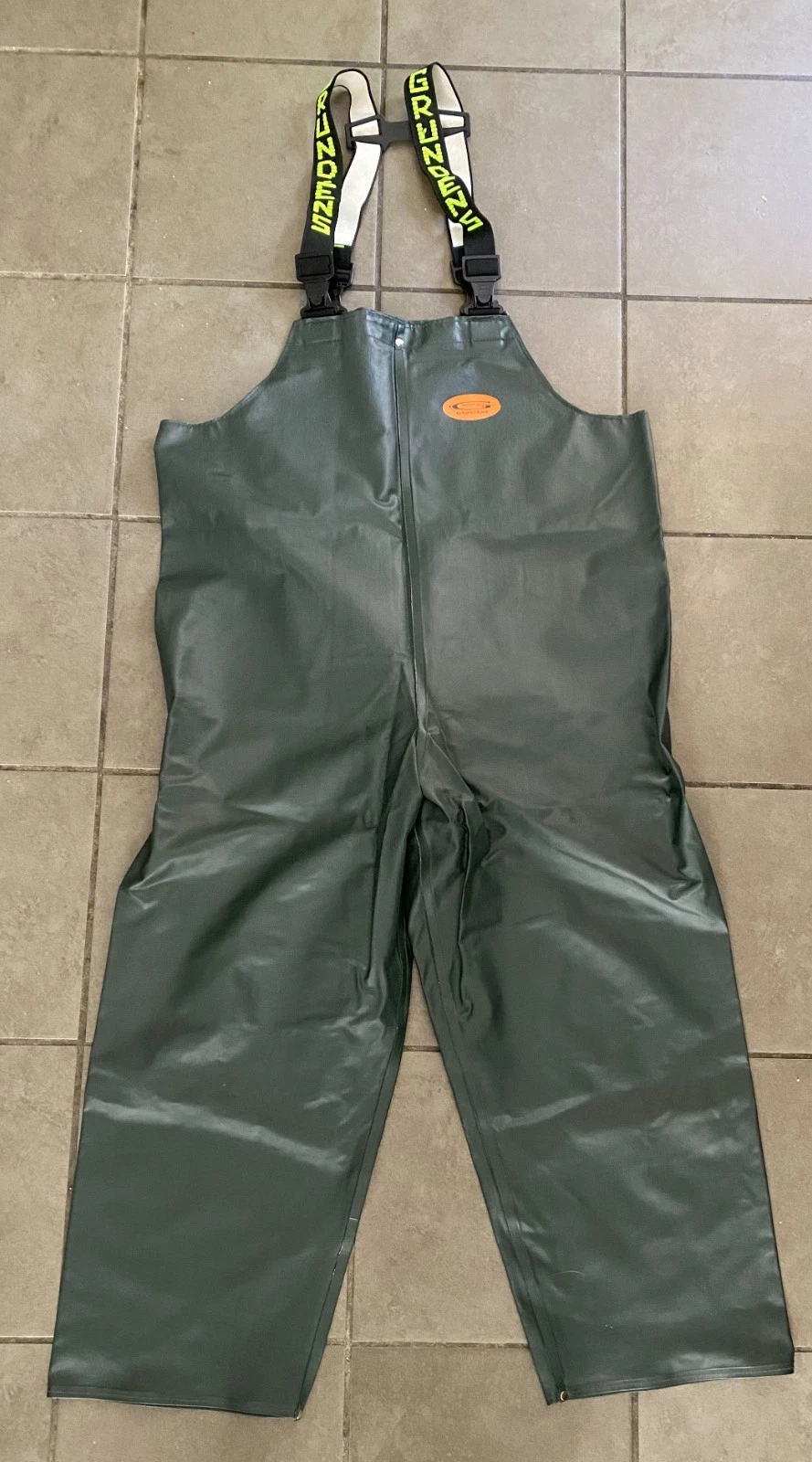 Grundens Weather Gear Bib Pants - LARGE - Green EXCELLENT CONDITION!
Opens in a new window or tab