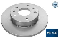 2X Bremsscheibe Meyle 53-155210014/PD 2 Bremsscheiben Vorderachse Vorne