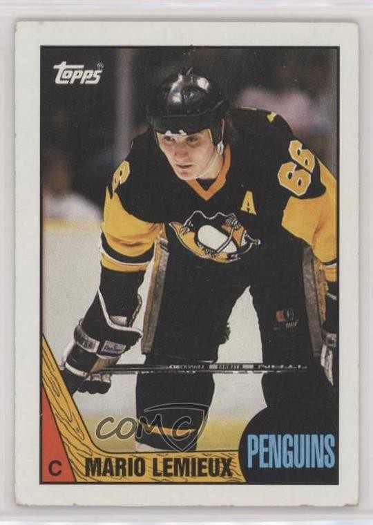 1987-88 Topps Mario Lemieux #15 HOF 2t7