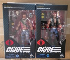 GI Joe Classified Series Cobra Dreadnok Torch And MonkeyWrench 6  Action Figures